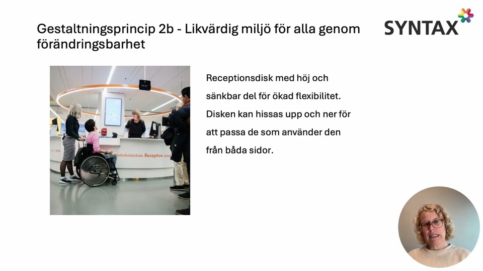Stillbild ur avsnittet 4. Gestaltningsprinciper – Att välja mellan.